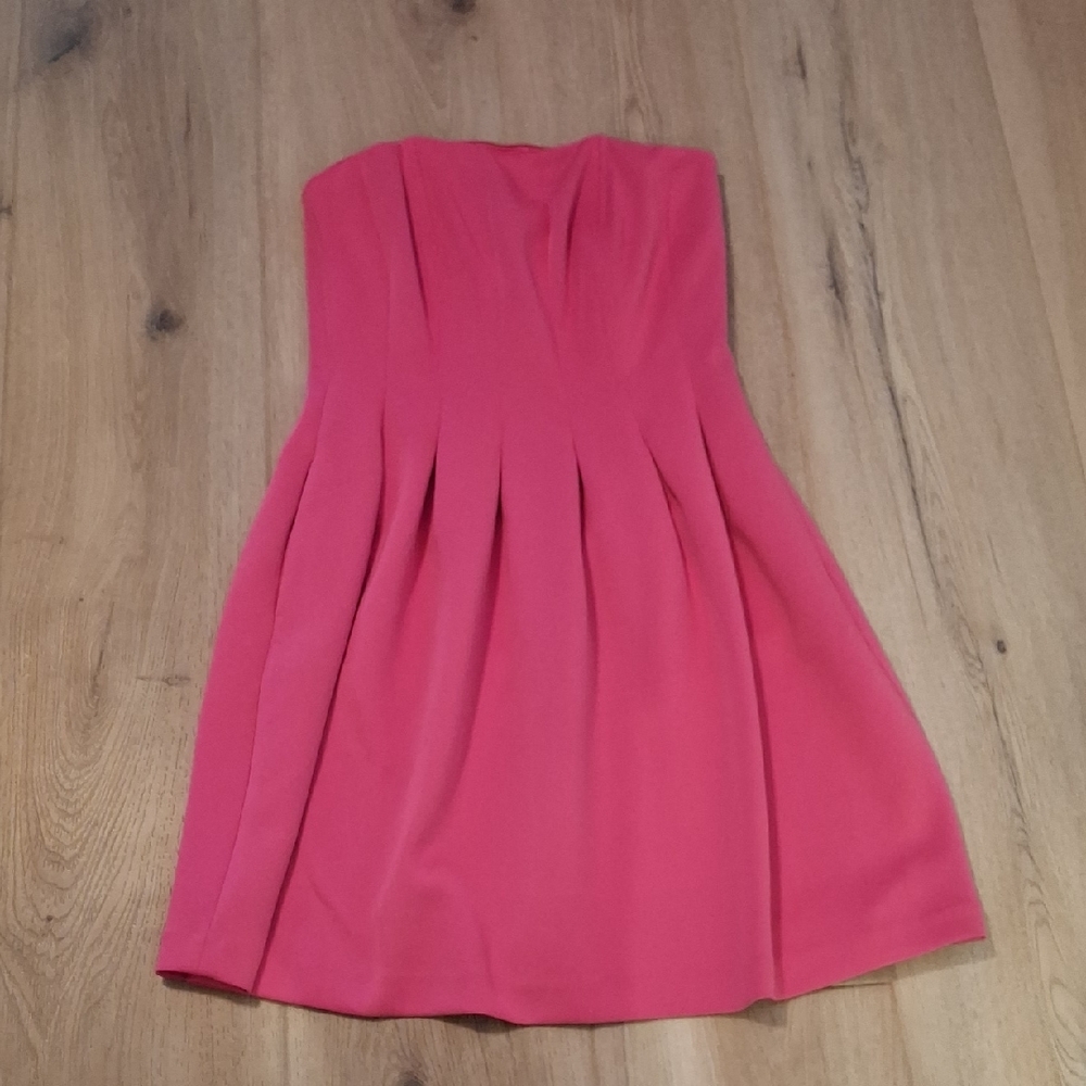New York & Company Vibrant Pink Dress